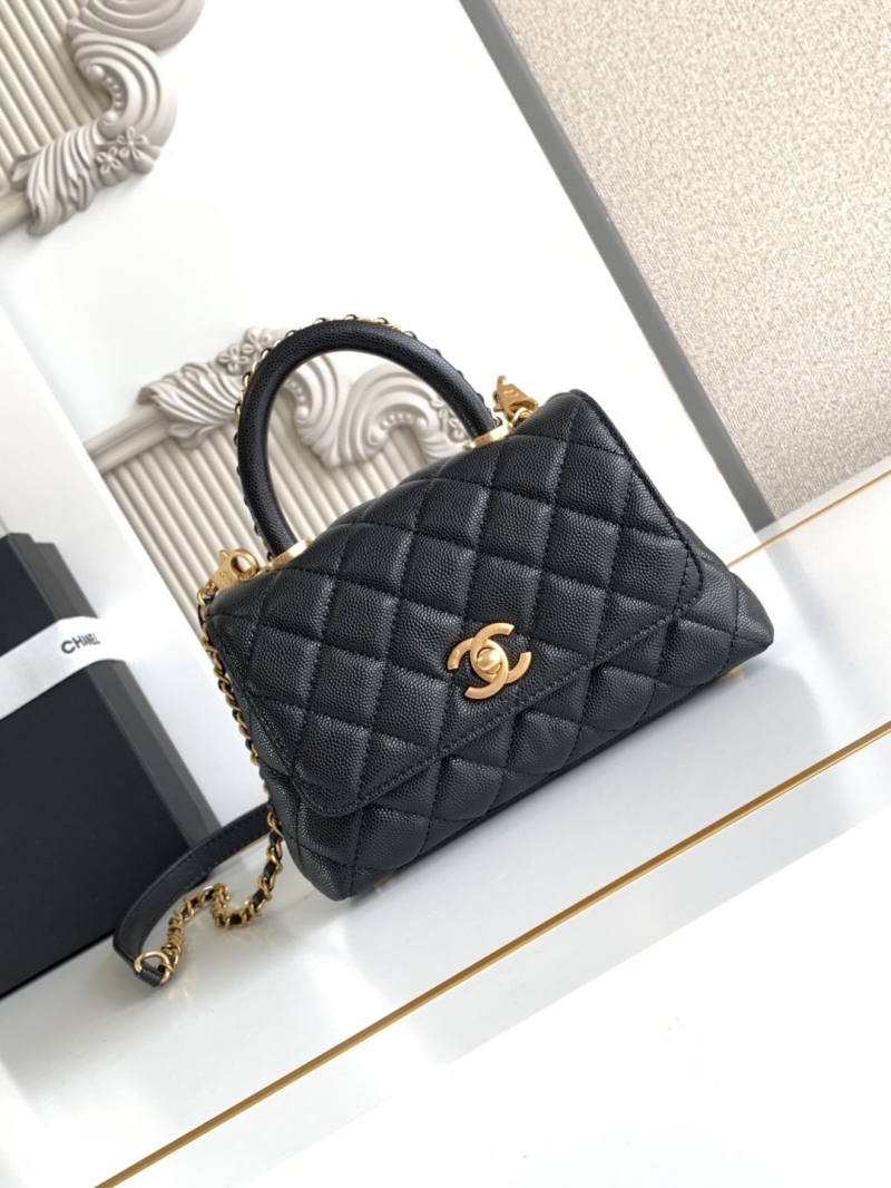 Ch**el top handle bags